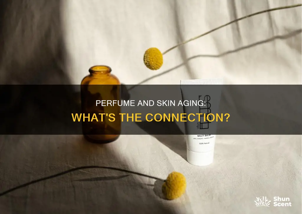 does perfume age your skin