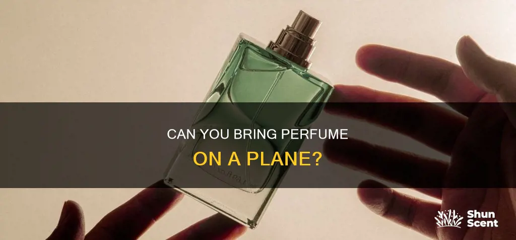 does perfume allowed in flight