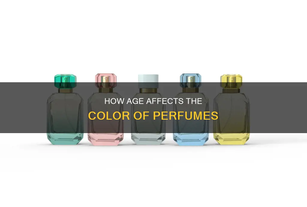 does perfume change color if old