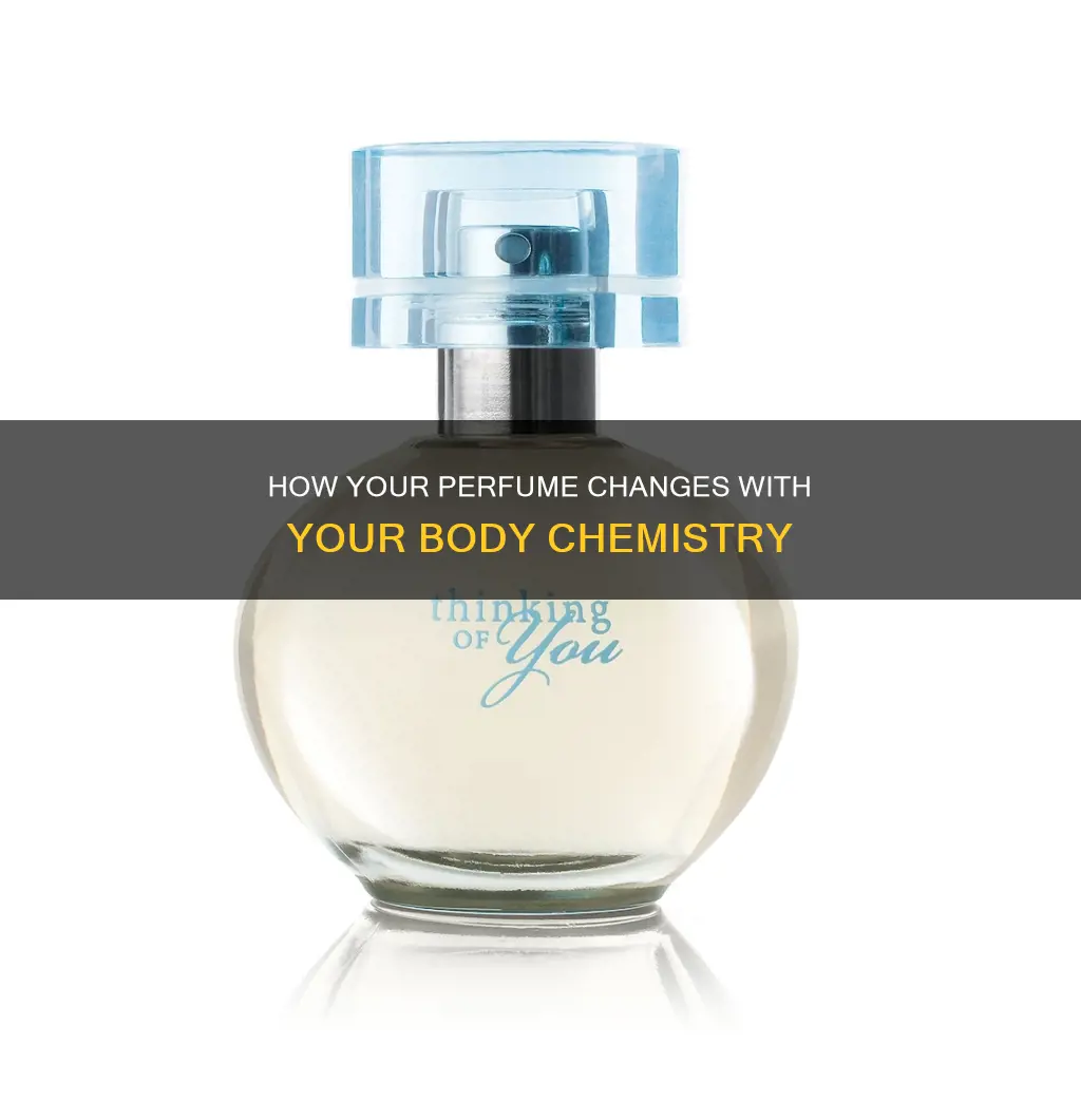 does perfume change on body