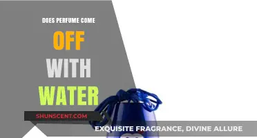 Can Water Wash Away Perfume?