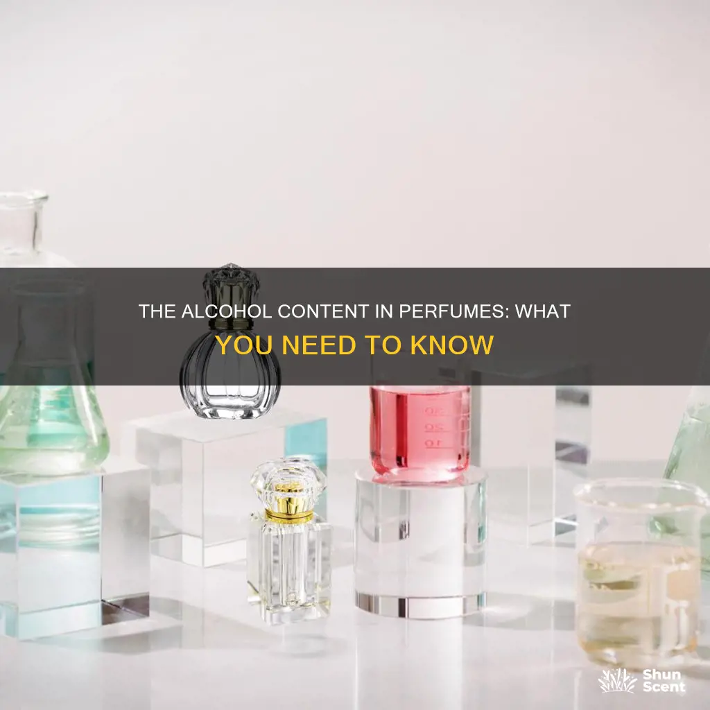 does perfume contain alcohol