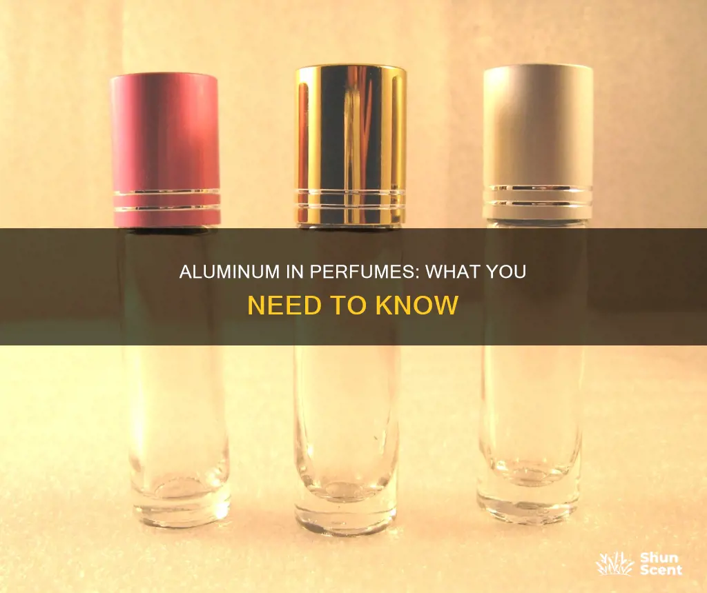 does perfume contain aluminum