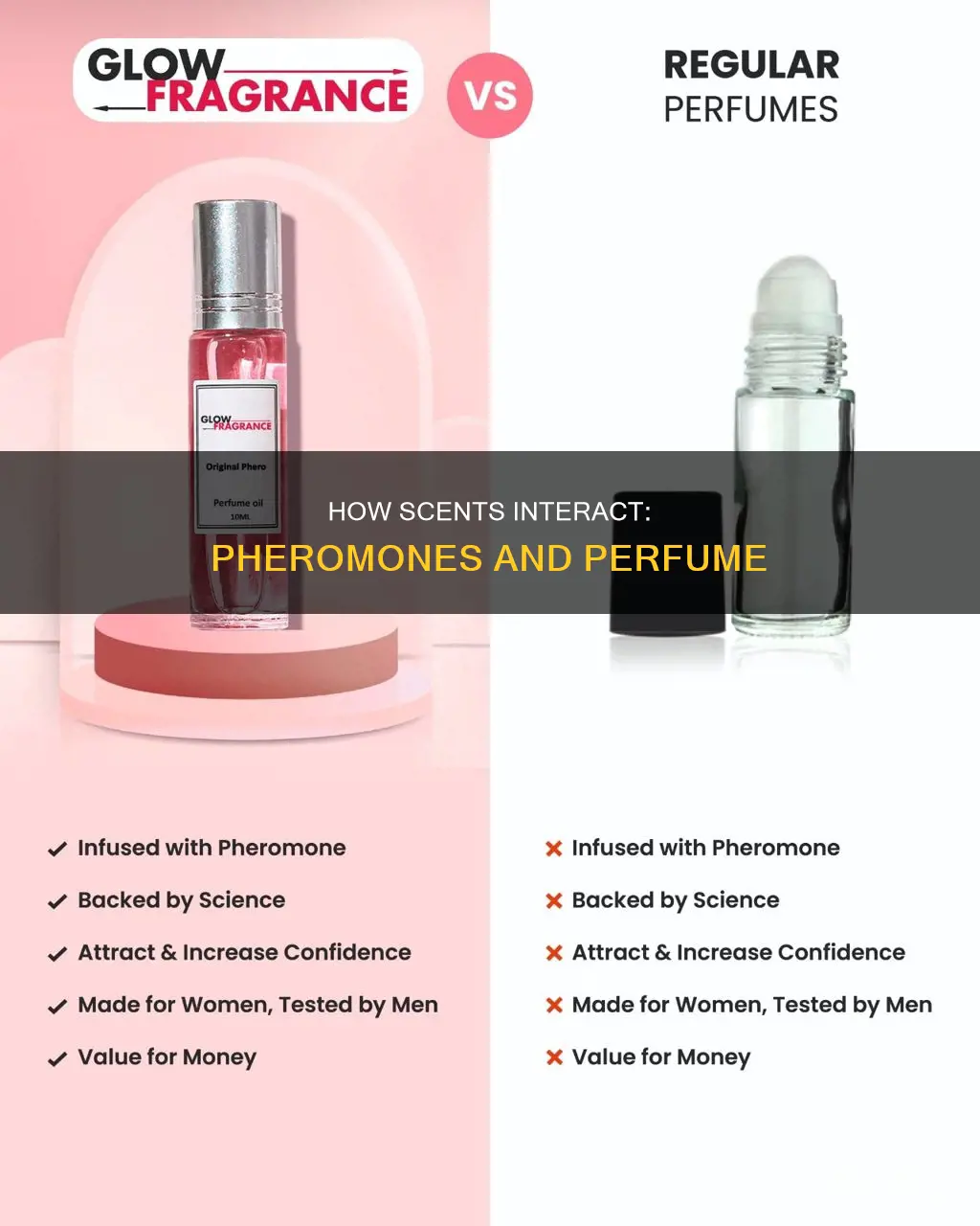 does perfume cover up pheromones