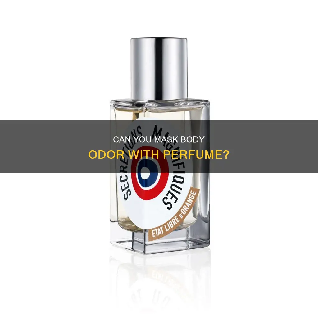 does perfume cover up sweat