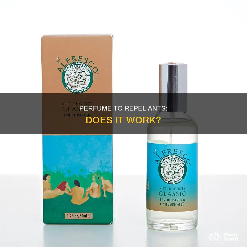 does perfume deter ants snopes