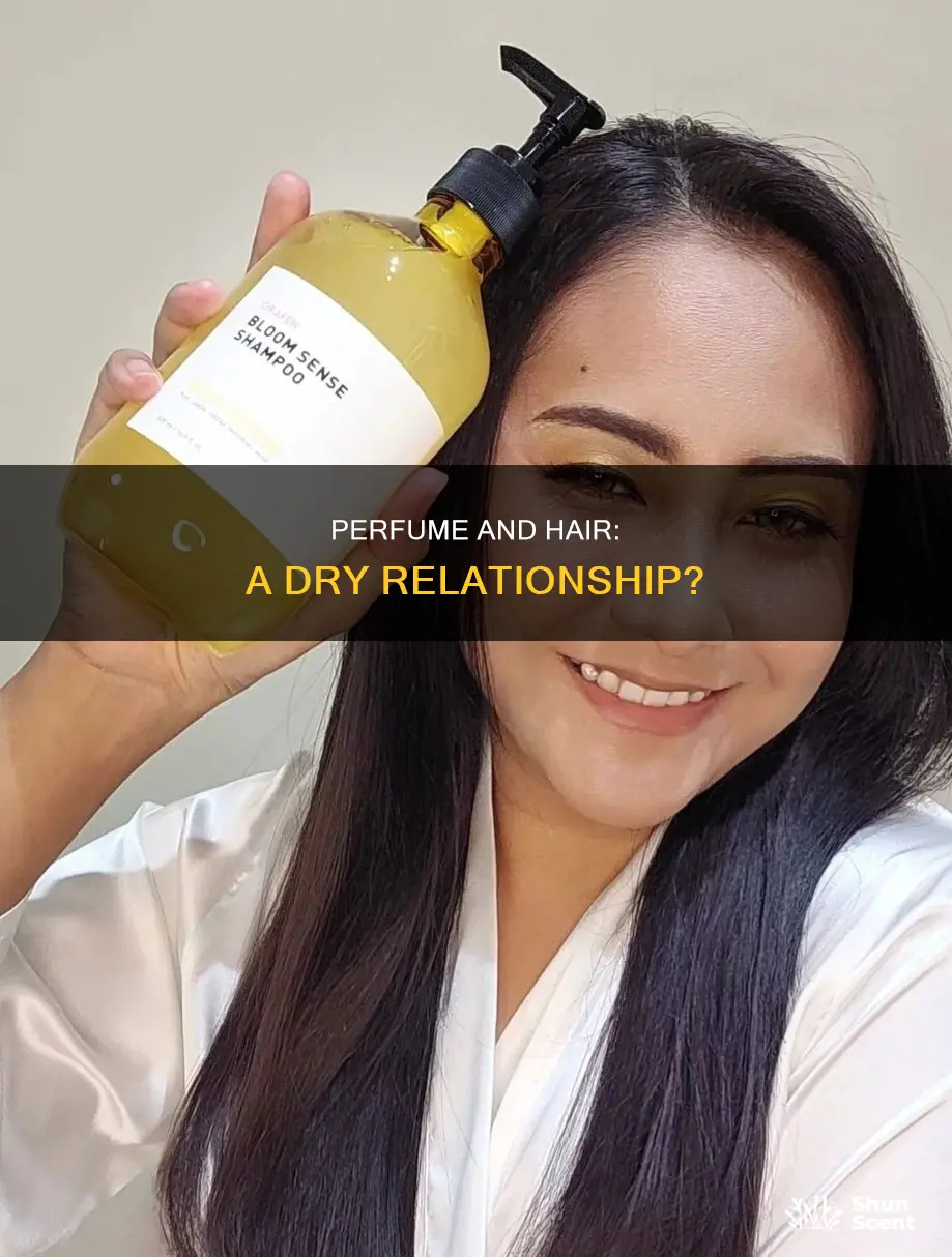does perfume dry out hair