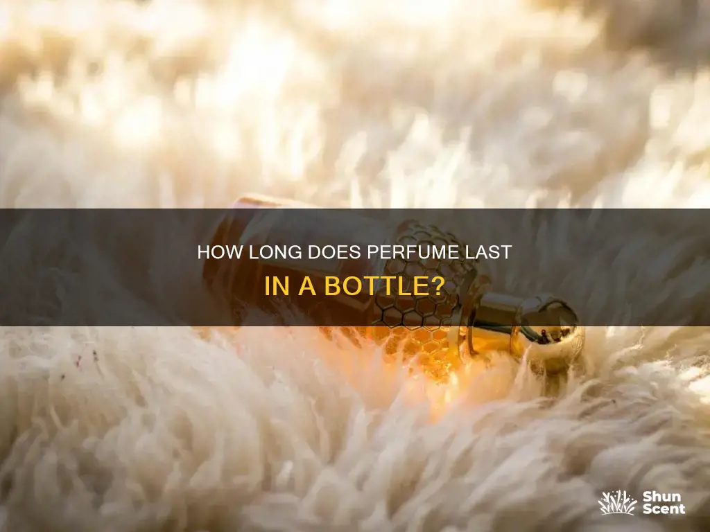 does perfume evaporate from bottle