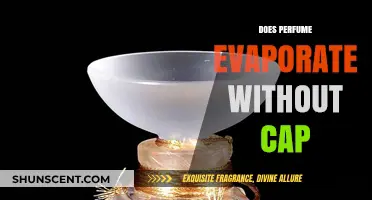 Why Perfume Evaporates: The Role of Capping