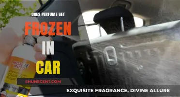 Winter Woes: Can Perfume Freeze in Cars?