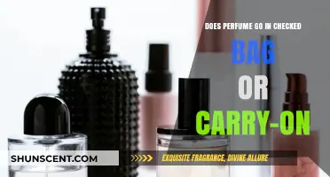 Traveling with Perfume: Carry-On or Checked Bag?