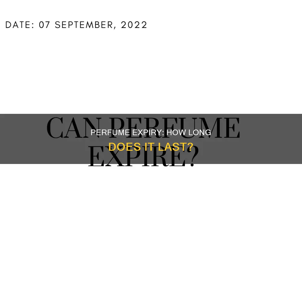 does perfume have a use by date