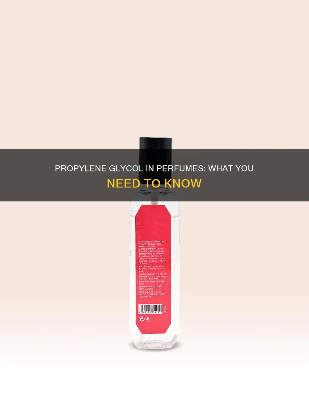 does perfume have propylene glycol