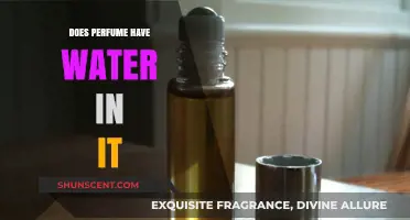 The Science Behind Perfume: Does It Contain Water?