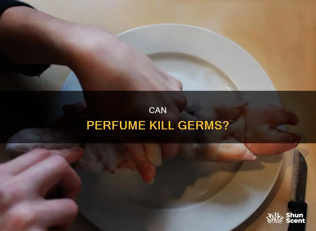 does perfume kill germs