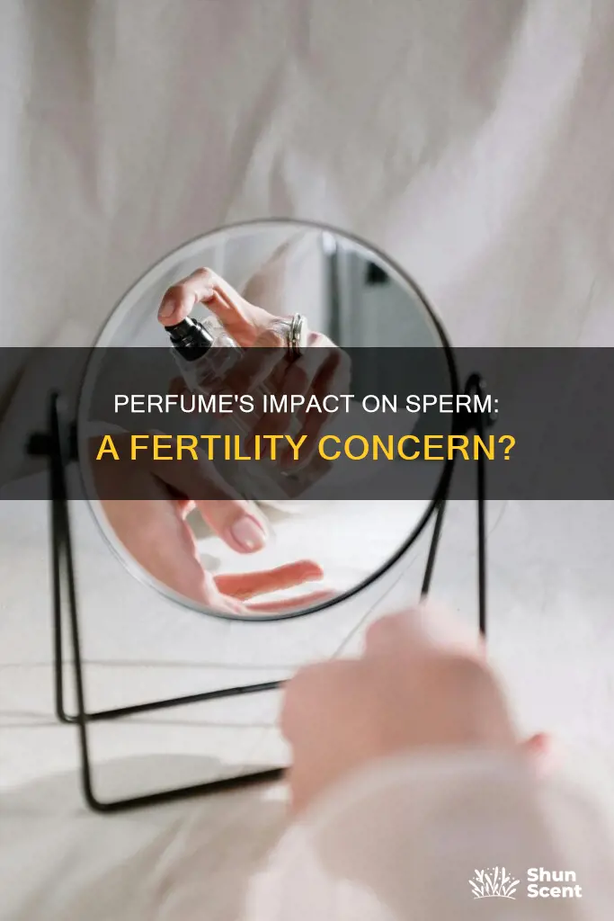 does perfume kill sperm