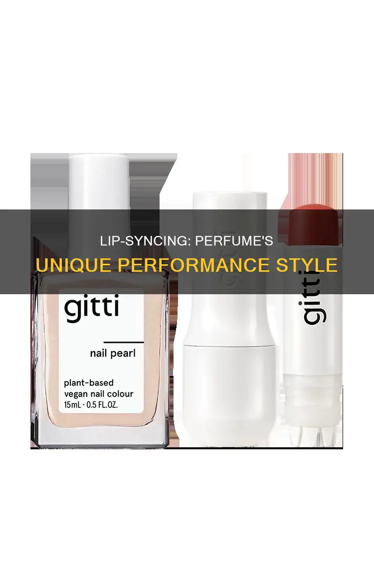 does perfume lip sync