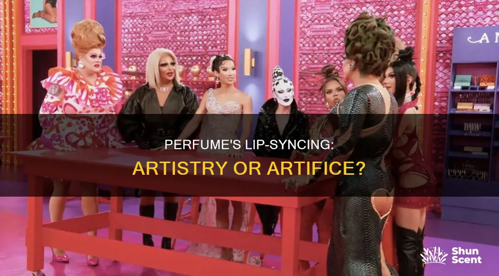 does perfume lipsynch their lives