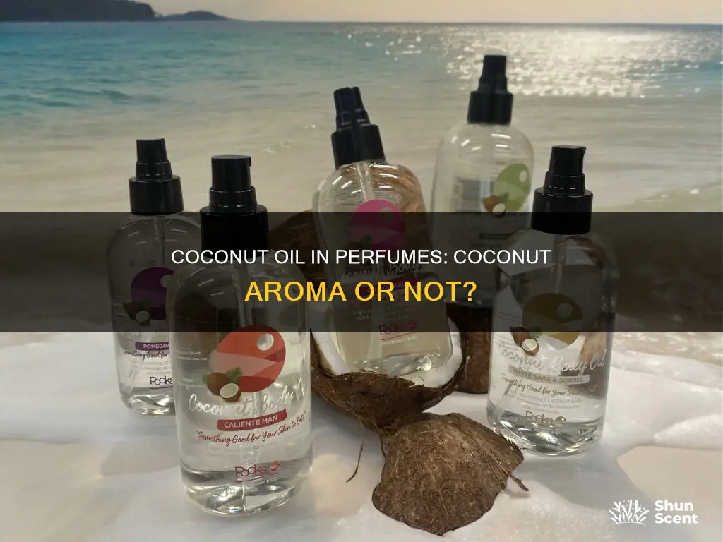 does perfume made with coconut oil smell like coconut
