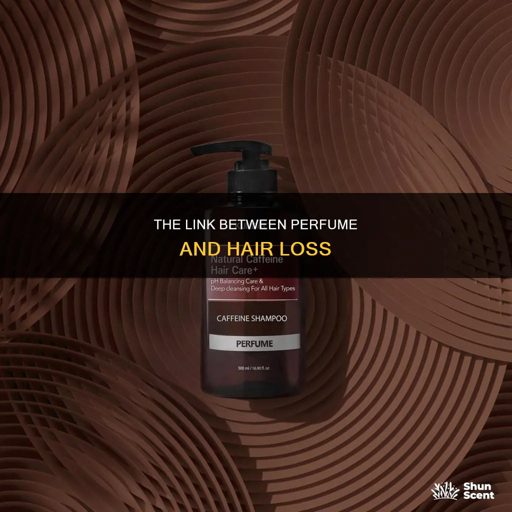 does perfume make your hair fall out