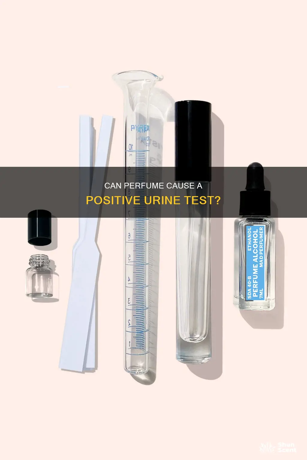 does perfume make your urine test positive