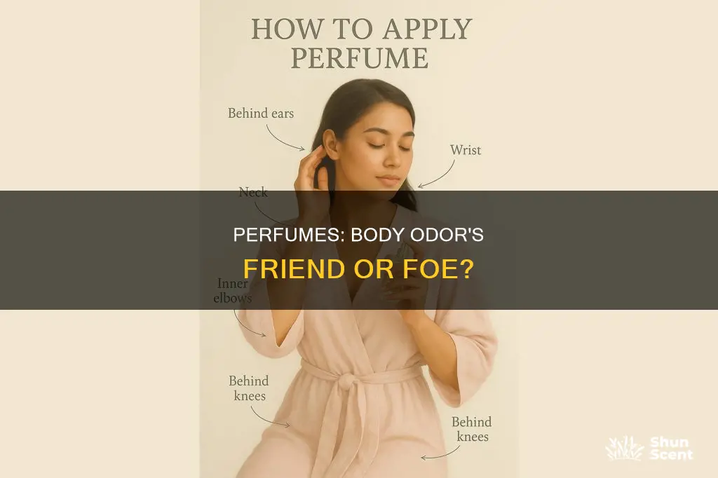does perfume mask body odor