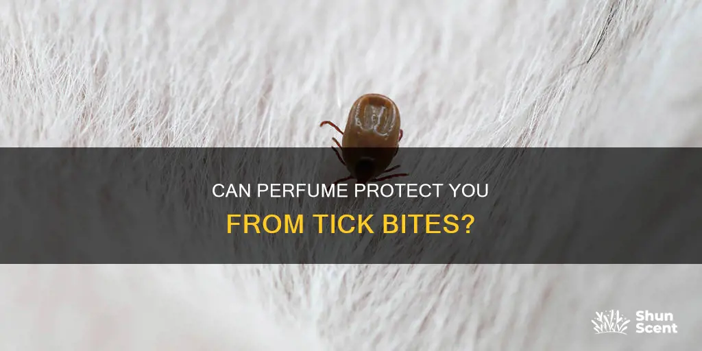 does perfume repel ticks