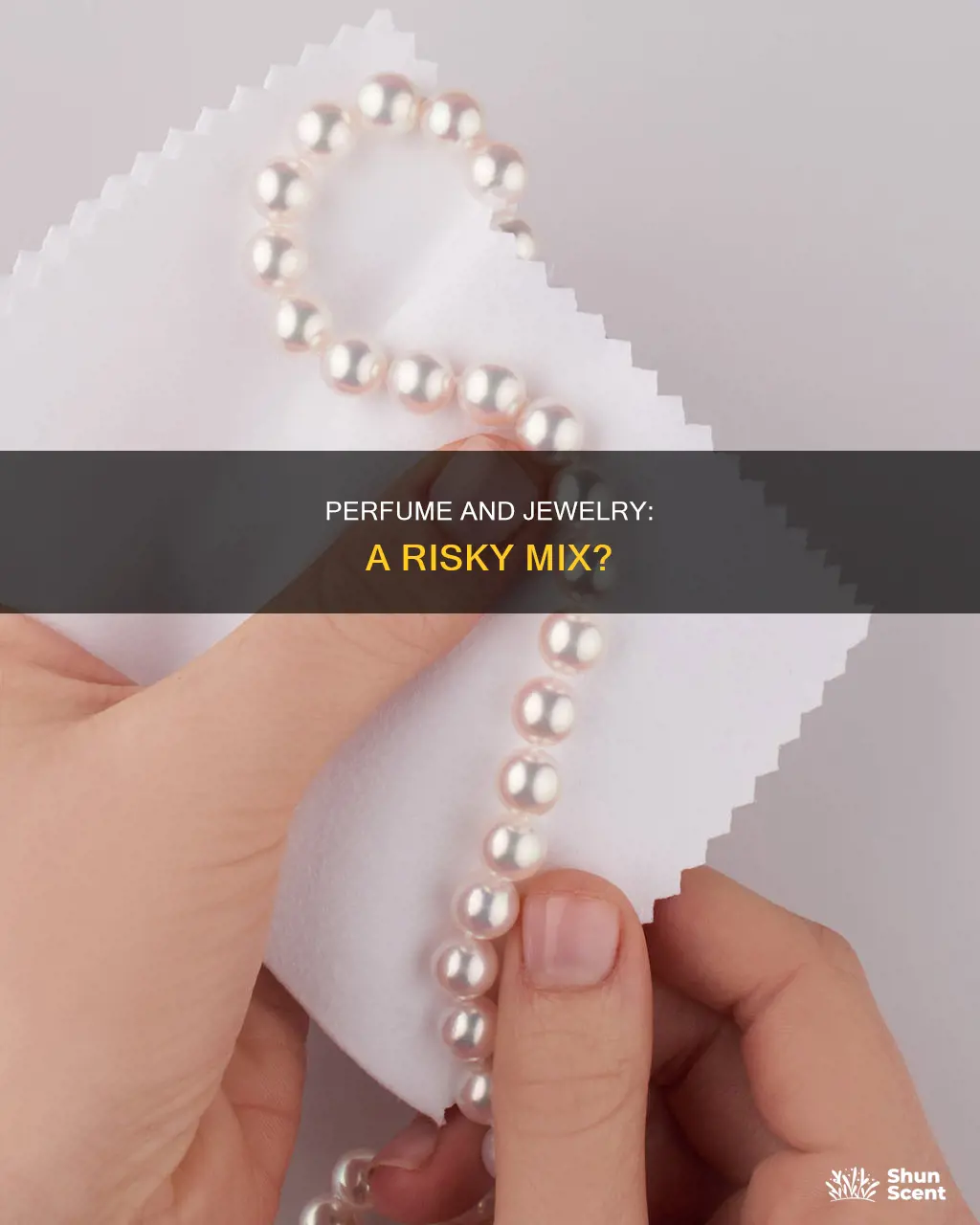 does perfume ruin jewelry