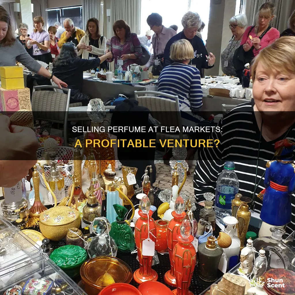 does perfume sell good at flea markets