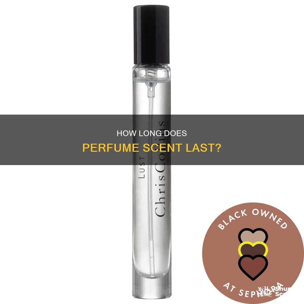 does perfume smell go away