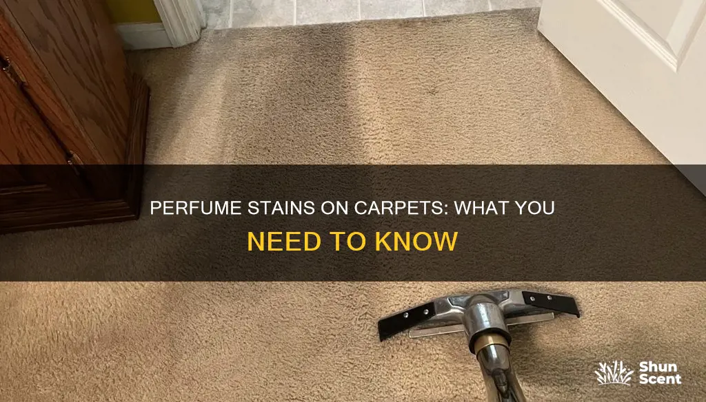 does perfume stain carpet