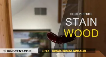 Perfume and Wood: A Staining Concern?