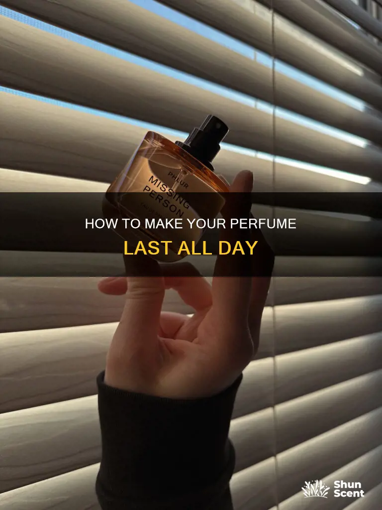 does perfume stay on all day