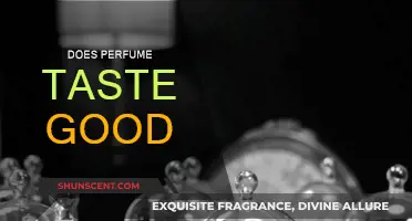 The Taste of Fragrance: Does Perfume Taste Good?
