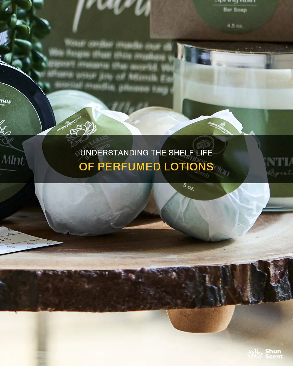 does perfumed lotion go bad