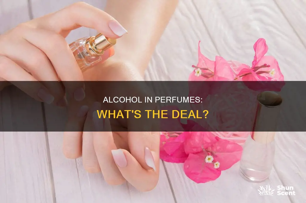 does perfumes contain alcohol