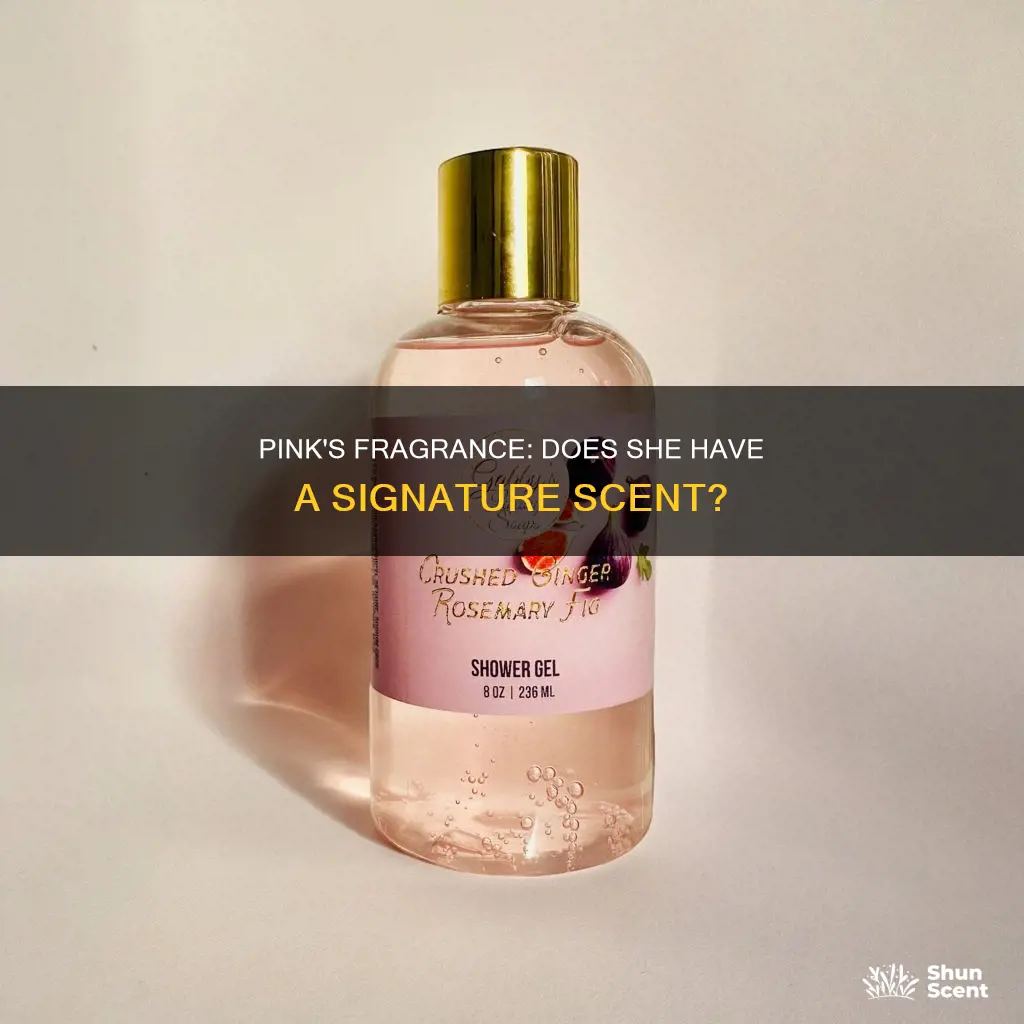 does pink the singer have a perfume