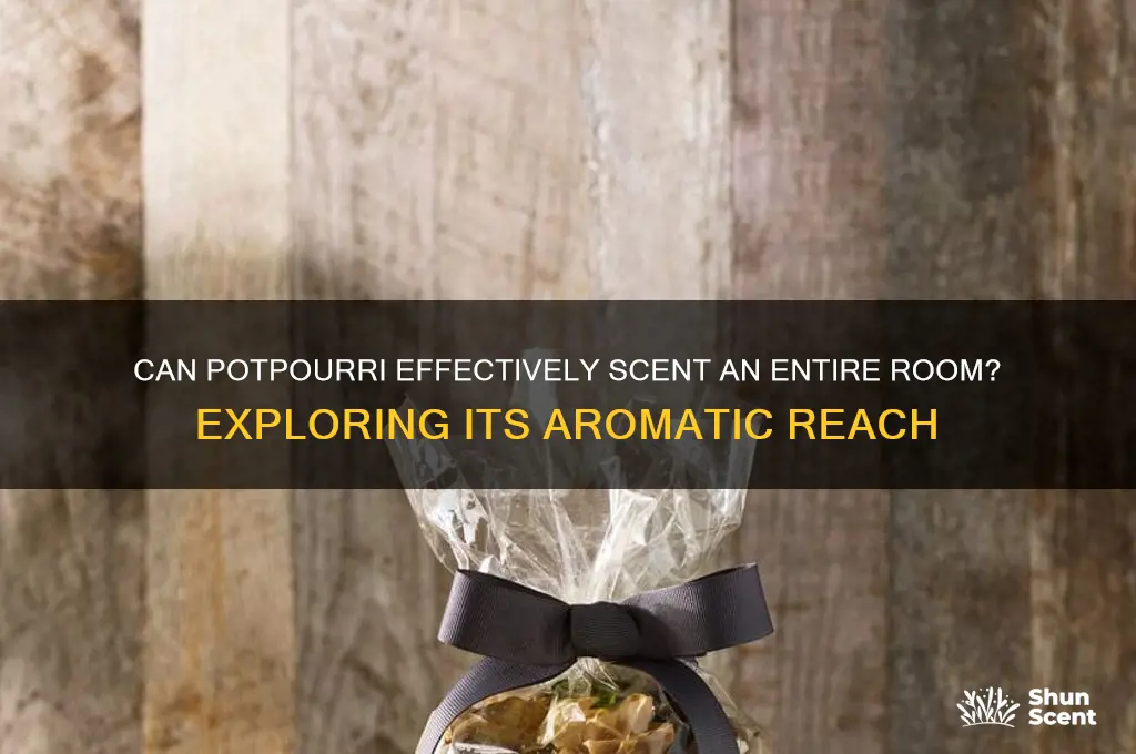 does potpourri fill a room with scent