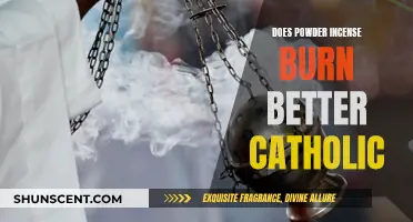 Incense Powder: Burning Brighter for Catholic Worship