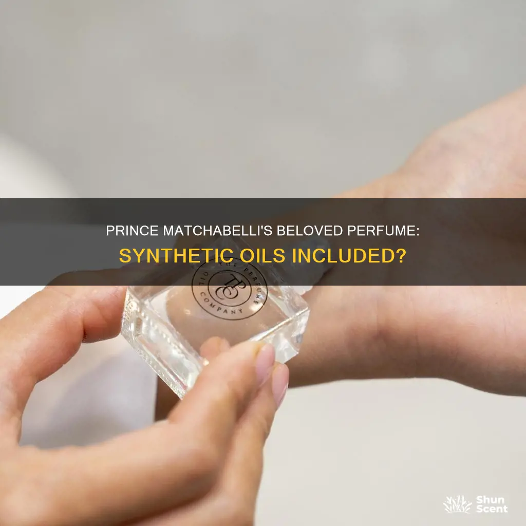 does prince matchabelli beloved perfume contain synthetic oils