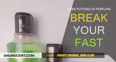 Applying Perfume: Does it Break Your Fast?