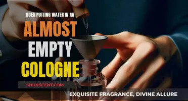 How to Revive Your Favorite Scent: Water and Cologne