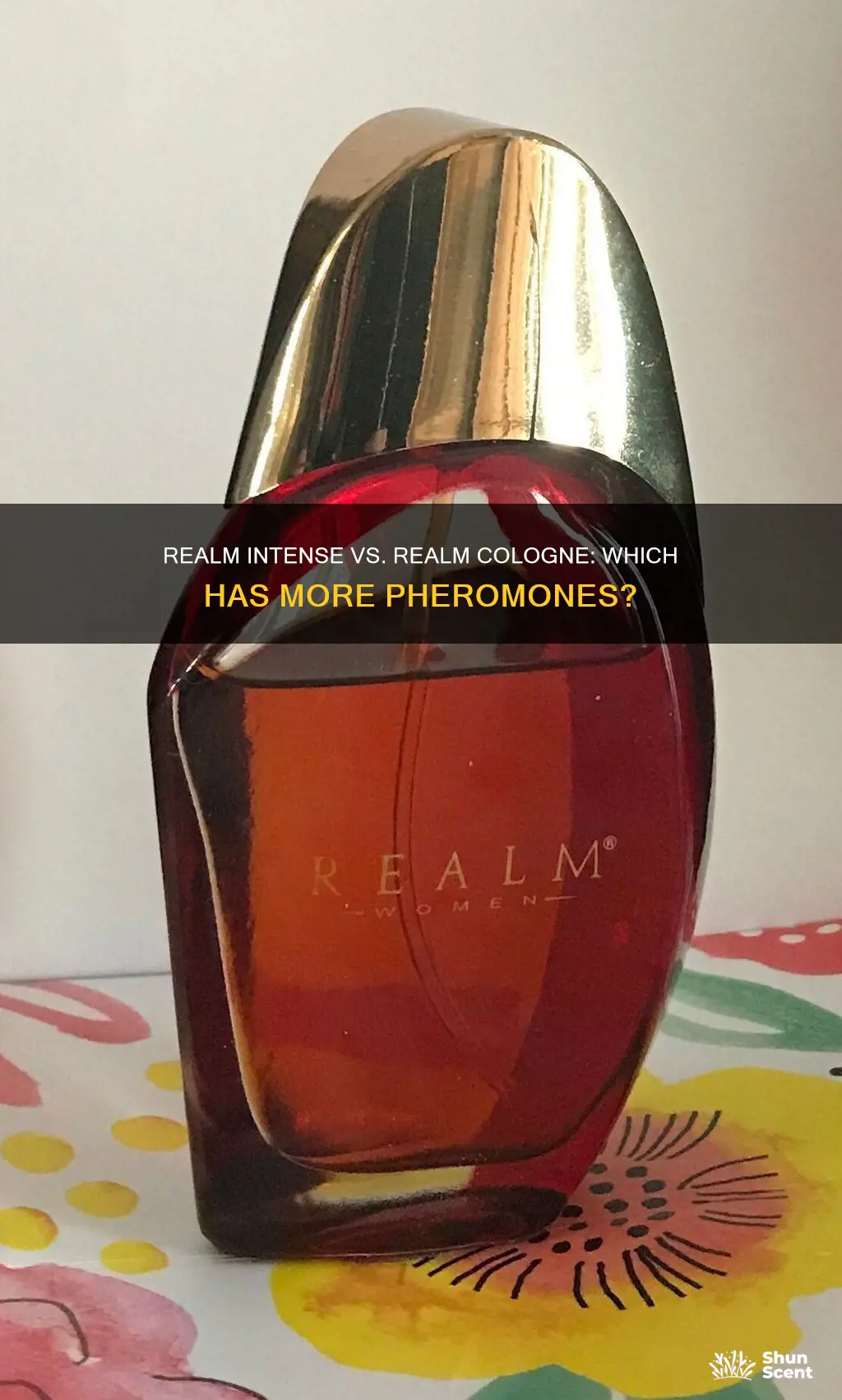 does realm intense contain more pheromones than realm cologne