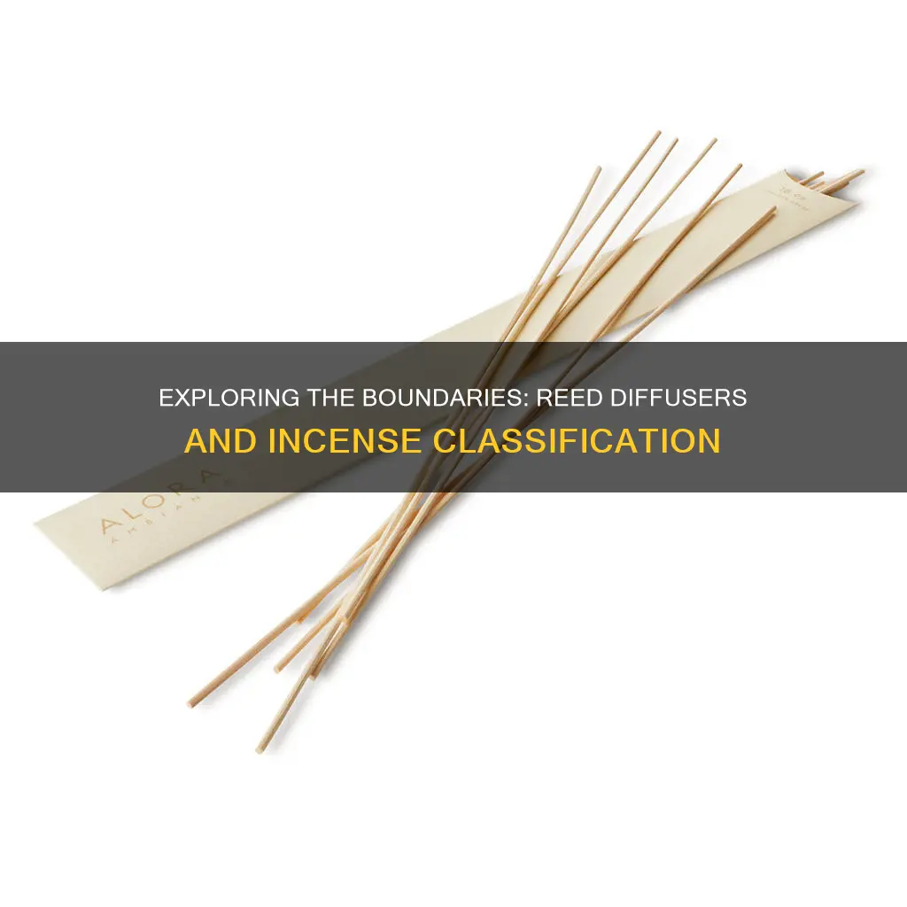 does reed diffuser count as incense