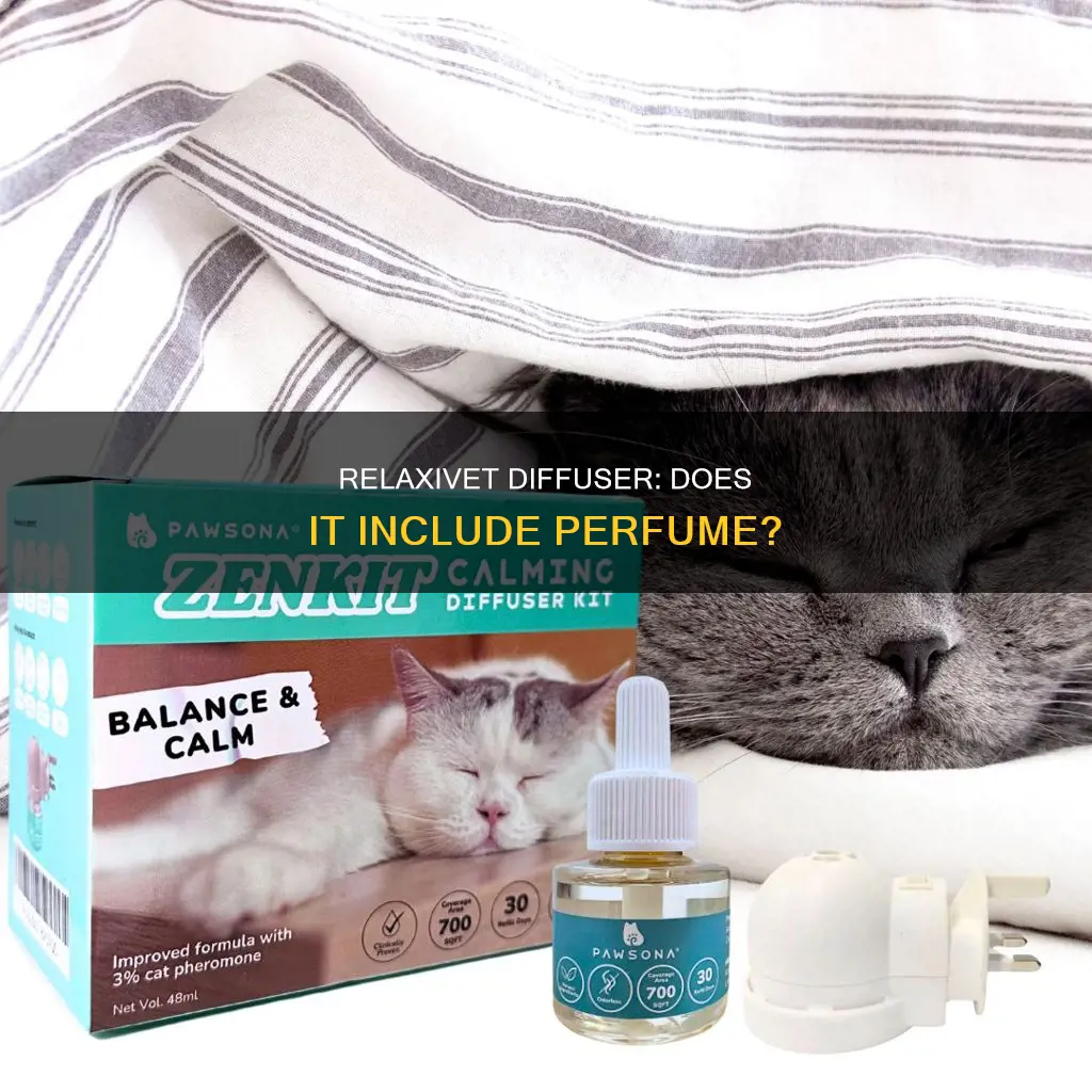 does relaxivet diffuser have perfum in it