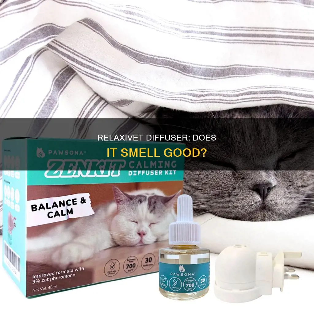 does relaxivet diffuser have perfume in it
