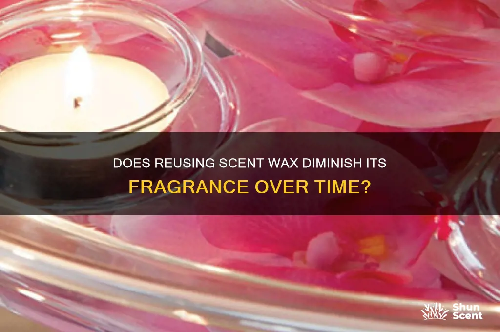 does reusing scent wax loose its scent