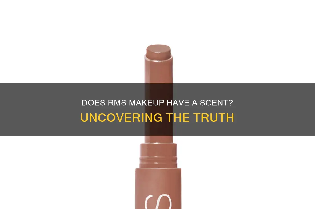 does rms makeup have a scent