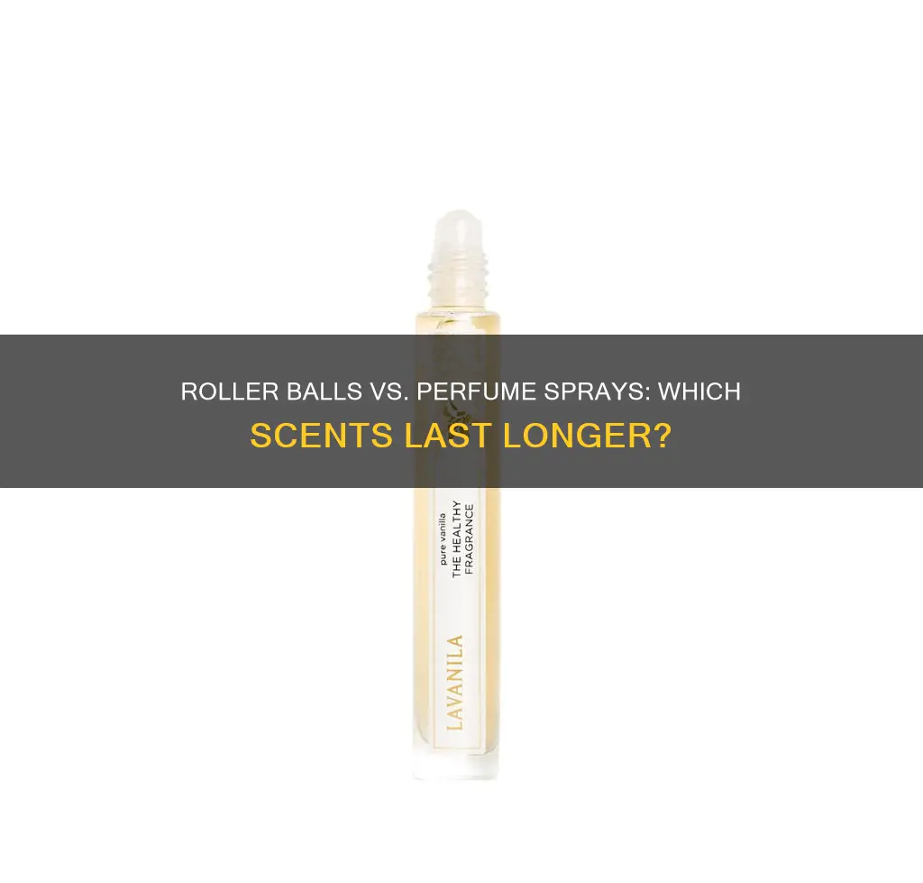 does roller ball is effective than perfume spray