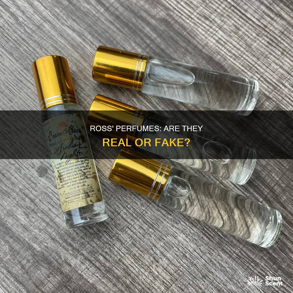 does ross sell fake perfume